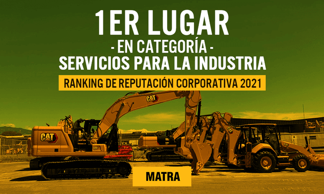 Matra alcanza 1er lugar en categoría Servicios para la Industria