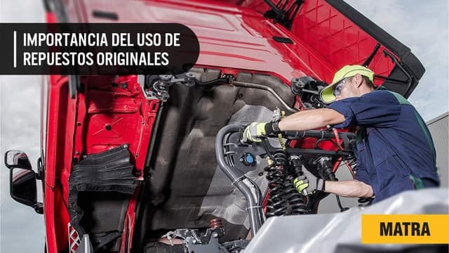 ¿Conocés la importancia de usar repuestos originales?