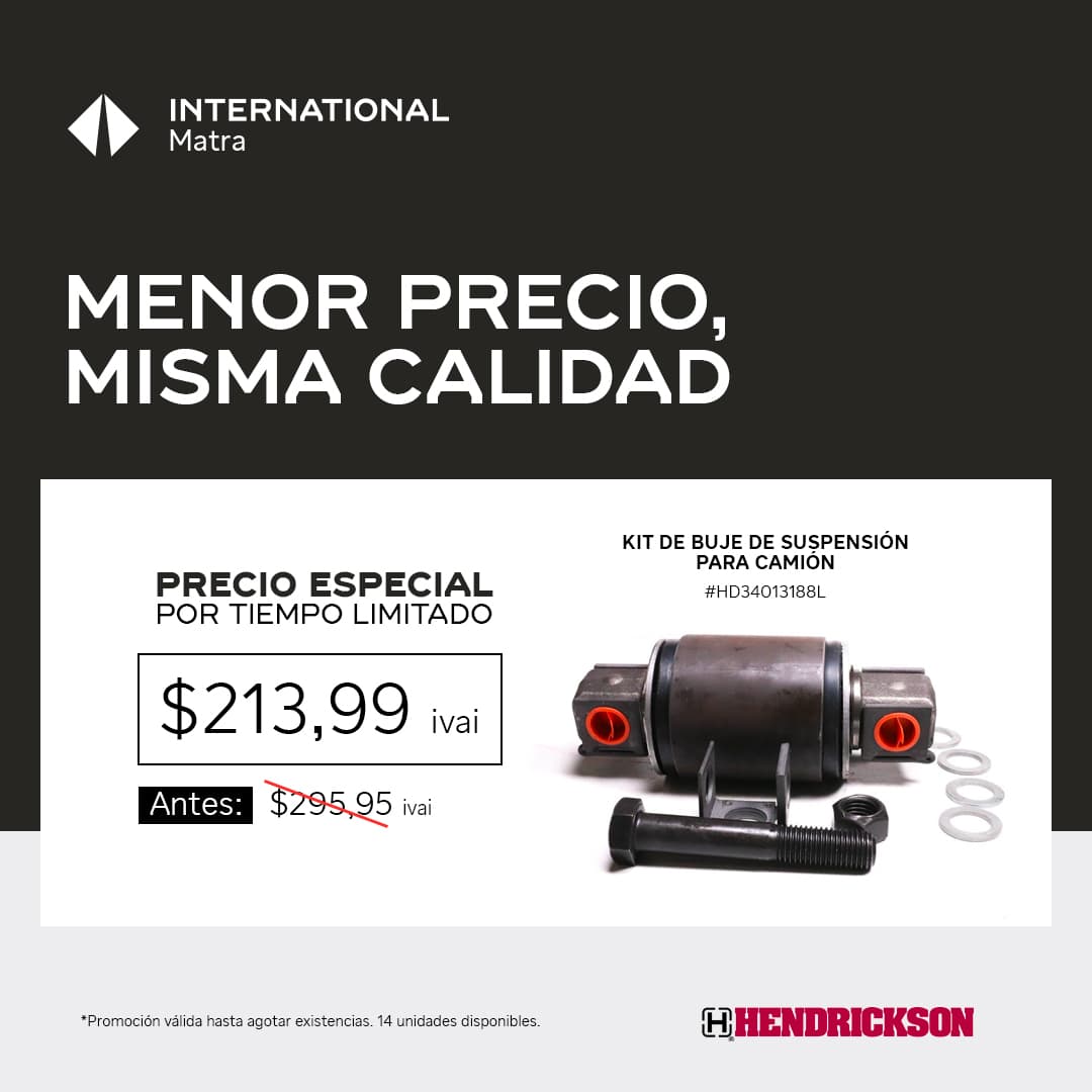 Kit buje para camión