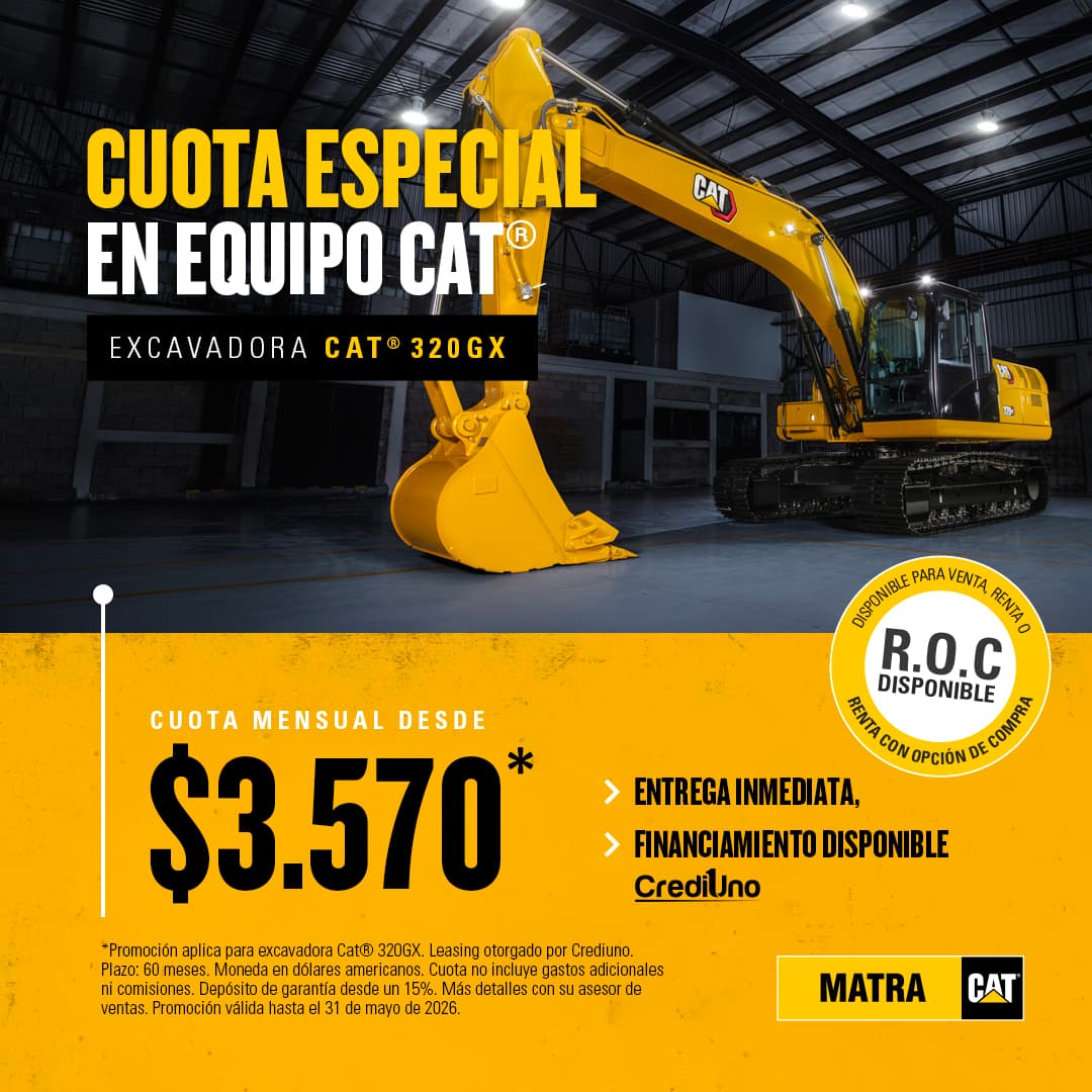 EXCAVADORA CAT 320GX