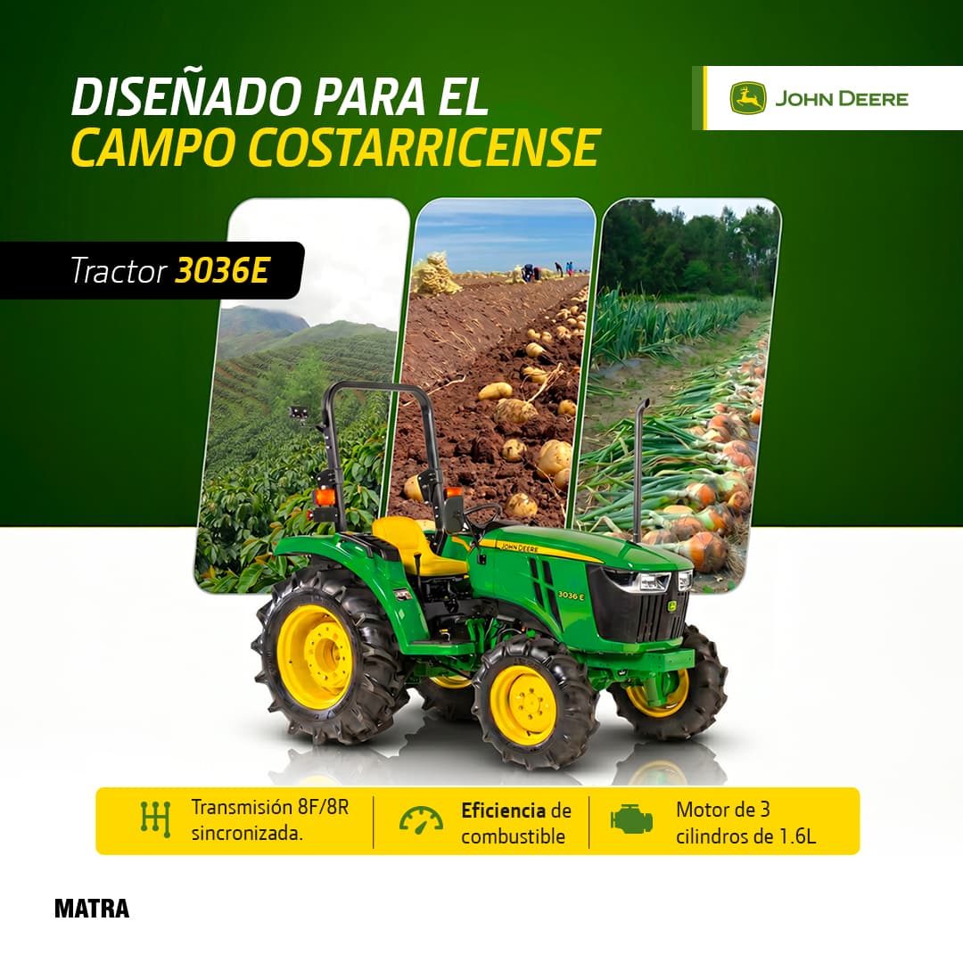 Tractor John Deere 3036E