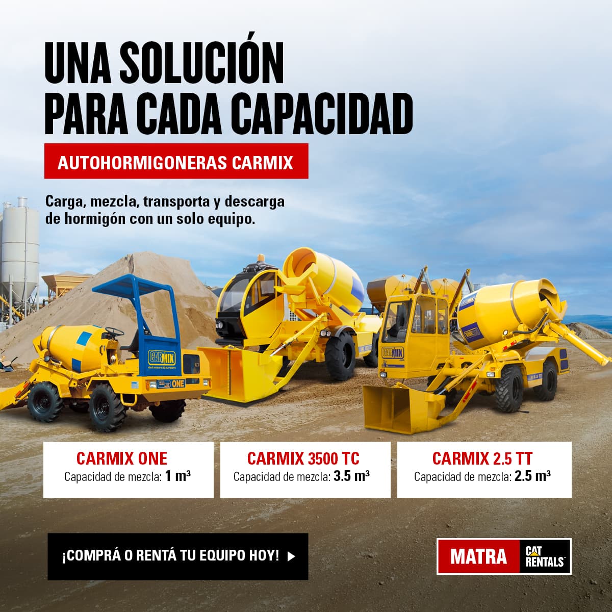 Autohormigoneras Carmix