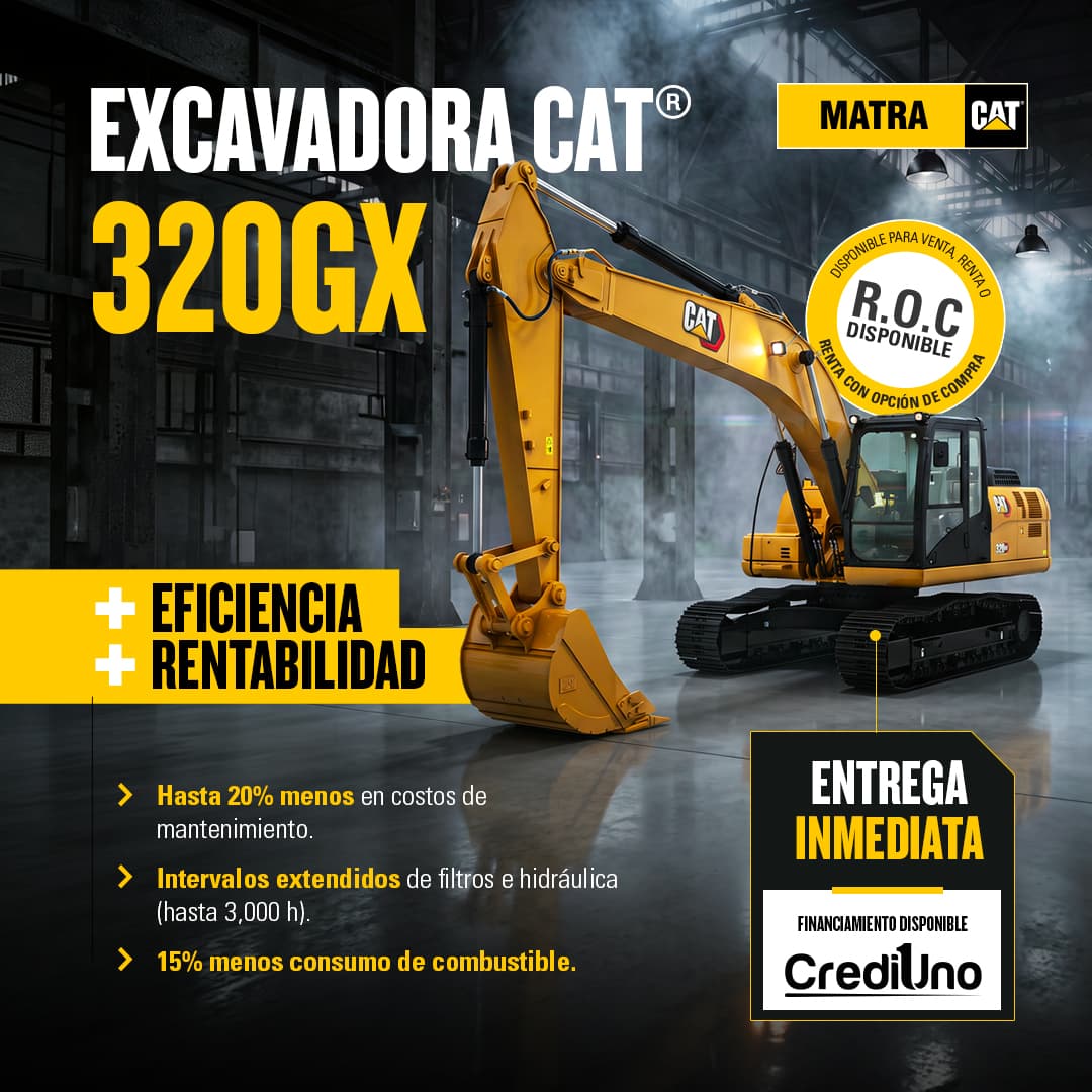Excavadora Cat® 320GX